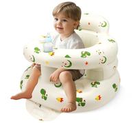 LANGNIDORIS Siège Gonflable Pour Bébé de 3 Mois Plus, Chaise Gonflable Bebe avec Pompe Intégrée, un Auxiliaire de Fauteuil Tout-petits (Dinosaures)