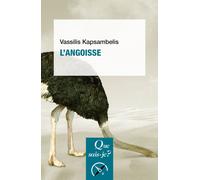 L'Angoisse - Vassilis Kapsambelis - Que Sais-Je - Poche - Etude