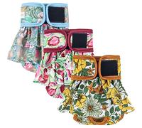 Langsprit Lot de 3 couches lavables pour - Couches réutilisables pour - Couches très absorbantes pour chien