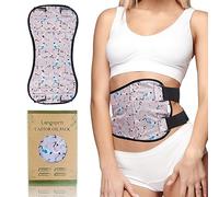 Langsprit Lot d'huile de ricin pour détoxification du foie, inflammation - Réutilisables - Pour compresser l'huile de ricin - L