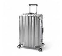 Langston & Keene Avera Valise Alumnium, argenté, m, Moderne
