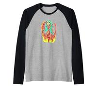 Langsuyar Vampire Spirit Art Mythique Asie du Sud-Est Fantôme Manche Raglan
