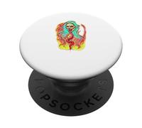 Langsuyar Vampire Spirit Art Mythique Asie du Sud-Est Fantôme PopSockets PopGrip Adhésif