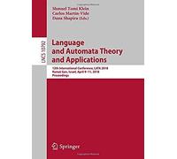 Language And Automata Theory And Applications