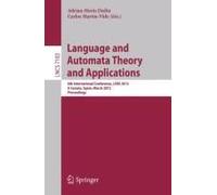 Language And Automata Theory And Applications