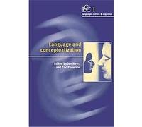 Language and Conceptualization, Language, Culture and Cognition 1