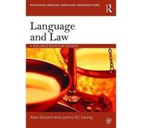 Language and Law: A resource book for students (Routledge English Language Introductions) - [Version Originale] Inconnu (Auteur)
