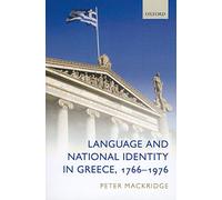 Language and National Identity in Greece, 1766-1976