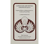 Language And Social Change In Java