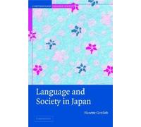 Language and Society in Japan (Contemporary Japanese Society S.) [Paperback]