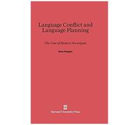 Language Conflict And Language Planning
