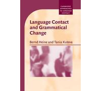 Language Contact And Grammatical Change
