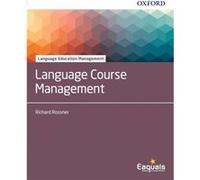 Language Course Management by Richard Rossner Unknown (Auteur)