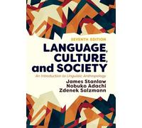 Language, Culture, and Society