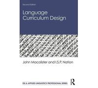 Language Curriculum Design