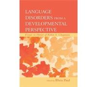 Language Disorders From a Developmental Perspective - Taylor amp Francis Ltd - Taylor amp Francis Ltd - Livre en Anglais - Paperback Taylor amp Francis LtdTaylor amp Francis Ltd (Auteur)