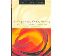 Language, Eros, Being Elliot R. Wolfson (Auteur)