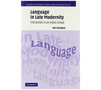 Language In Late Modernity