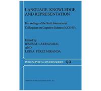 Language, Knowledge, And Representation