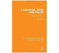 Language, Mind And Value