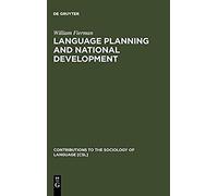 Language Planning And National Development