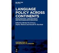 Language Policy across Continents: Decolonisation, Language Rights and Multilingualism in Education
