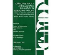 Language Policy and Language Education in Emerging Nations