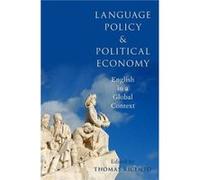 Language Policy and Political Economy by Edited by Thomas Ricento Hardcover Book Inconnu (Auteur)