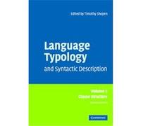 Language Typology And Syntactic Description