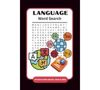 Language Word Search Puzzle: Over 700+ Words of Different Language of World | Fun and Brain Game for Adults, Teens and Kids