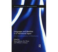 Languages And Identities In A Transitional Japan