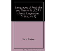 Languages Of Australia And Tasmania