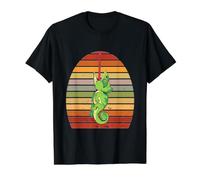 Langue Caméléon Reptile Gardien De Zoo Caméléons Colorés T-Shirt Graphique avec Valeur