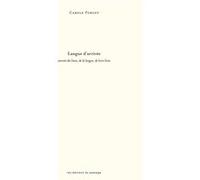 Langue d'arrivée Carole Forget (Auteur)