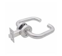 Langue de feu de poignée de la serrure 60mm de passage de porte ignifuge de l'acier inoxydable 304(002)