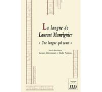 Langue de laurent mauvignier