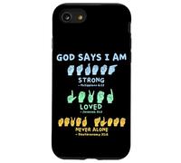 Langue des Signes américaine Mains Verset biblique christianisme Coque pour iPhone SE (2020) / 7/8