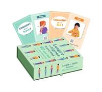Langue des signes française : 50 cartes pour bien débuter: Une première découverte à la LSF dès 7 ans