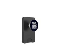 Langue des Signes Langue du cœur Culture sourde ASL PopSockets PopWallet pour MagSafe