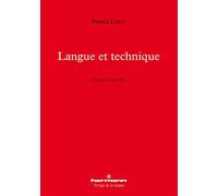 Langue et technique