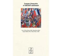 Langue française et identité nationale - Ernest Renan - Lambert-Lucas - broché - Essai