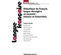 Didactique Du Français Langue Étrangère Et Seconde : Histoire Et Historicités