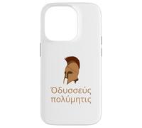 Langue Grecque Antique - Odysseus Polymetis - L'Odyssée Coque pour iPhone 14 Pro