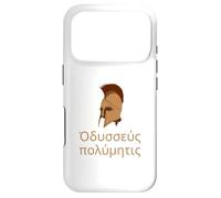 Langue Grecque Antique - Odysseus Polymetis - L'Odyssée Coque pour iPhone 17 Pro
