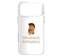 Langue Grecque Antique - Odysseus Polymetis - L'Odyssée Coque pour iPhone 17 Pro Max