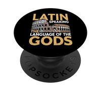 Langue Latine des Dieux Empire Romain PopSockets PopGrip Adhésif