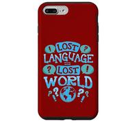 Langue Perdue = Monde Perdu Coque pour iPhone 7 Plus/8 Plus