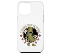 Langue Russe Amusante comme Un cornichon rétro Vintage Coque pour iPhone 12 Pro Max