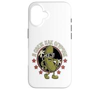 Langue Russe Amusante comme Un cornichon rétro Vintage Coque pour iPhone 16