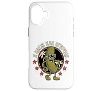 Langue Russe Amusante comme Un cornichon rétro Vintage Coque pour iPhone 16 Plus